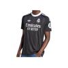 adidas Orijinaller 25-26 Real Madrid İkinci Deplasman Taraftar Versiyonu Nem Emici Kazak Basit Harf Kısa Kollu Futbol Forması Erkek Üstler JP4173