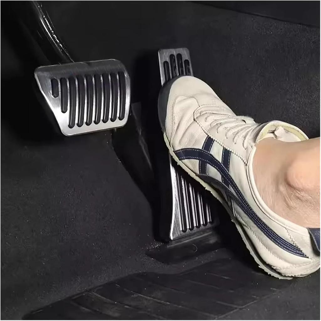 Car Gas Brake Pedal Compatible For BMW 2 Series G42 G87 M240i 220i 2022~2024 Stainless Steel Anti-Slip Footrest Pedals Cover Accessories(3pcs)