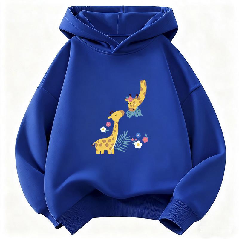 Cute Hoodie Kids Horse Children'S Sweatshirt Cute Harajuku Hoody For Boys Girls Autumn Winter Casual Hoodies