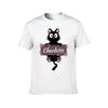 Charlotte Floral Cat Namensschild T-Shirt t shirt individueller Druck T-Shirts für Mann Packung Baumwolle T-Shirt