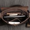 High Quality Messenger Bag for Men Genuine Leather Crossbody Bag Male Easy Travel Shoulder Bag for Tablet Men's Leather Handbag