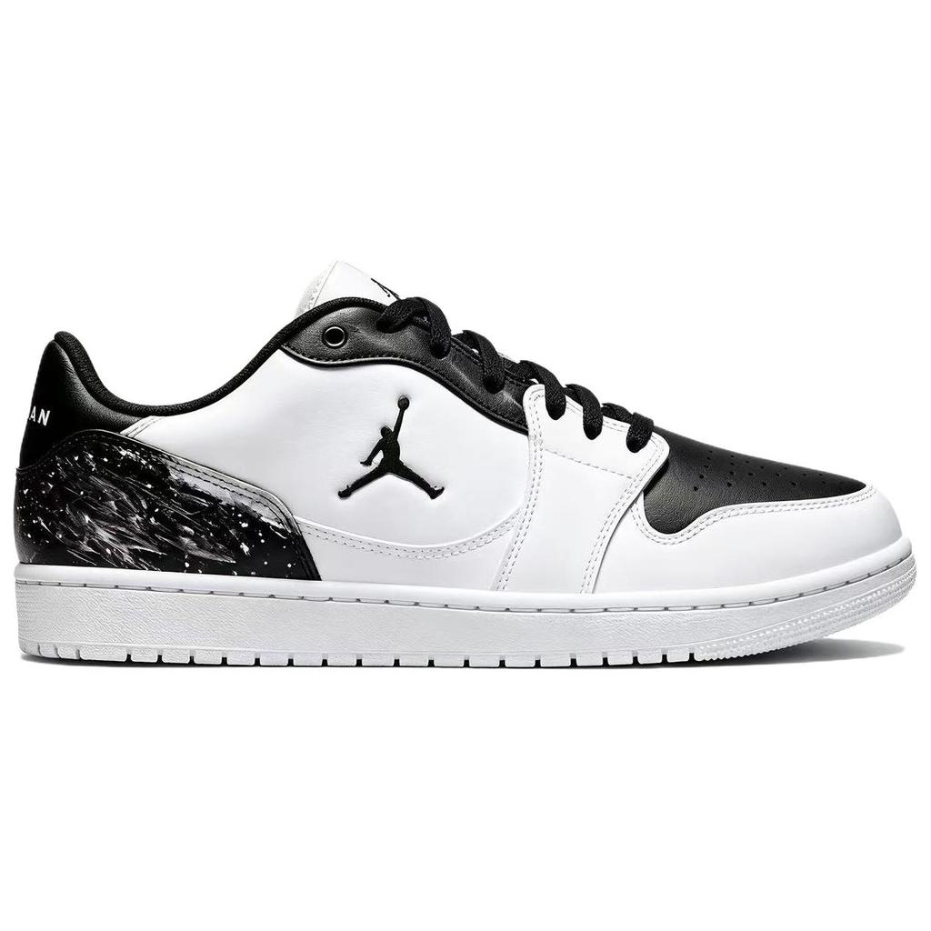 Jordan COURT CONNECT Vintage Basketball Shoes Men's White Black IQ5698-101(Team1616-)