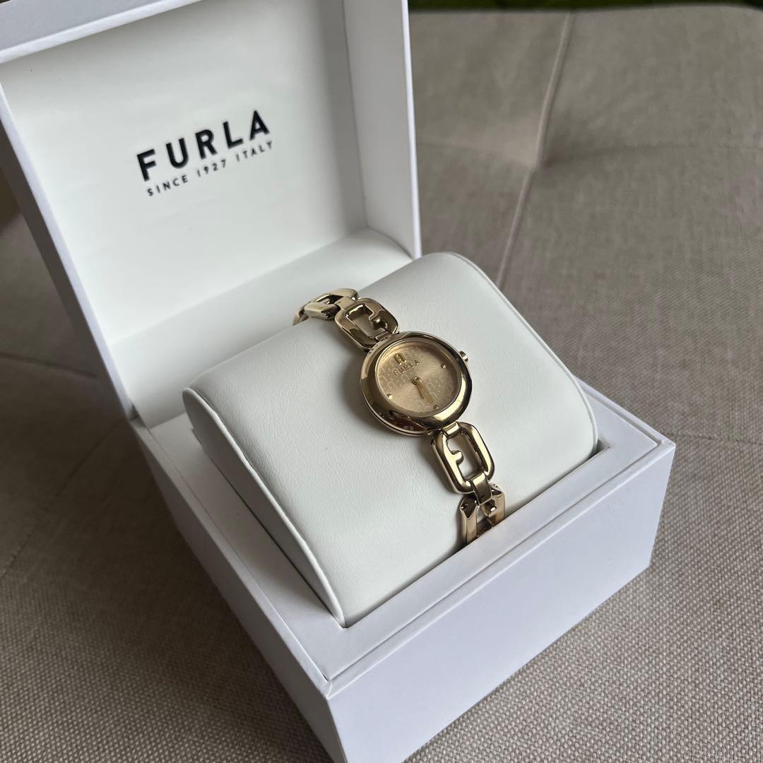 Used [Good Condition] FURLA Women s Watch/Arco Chain