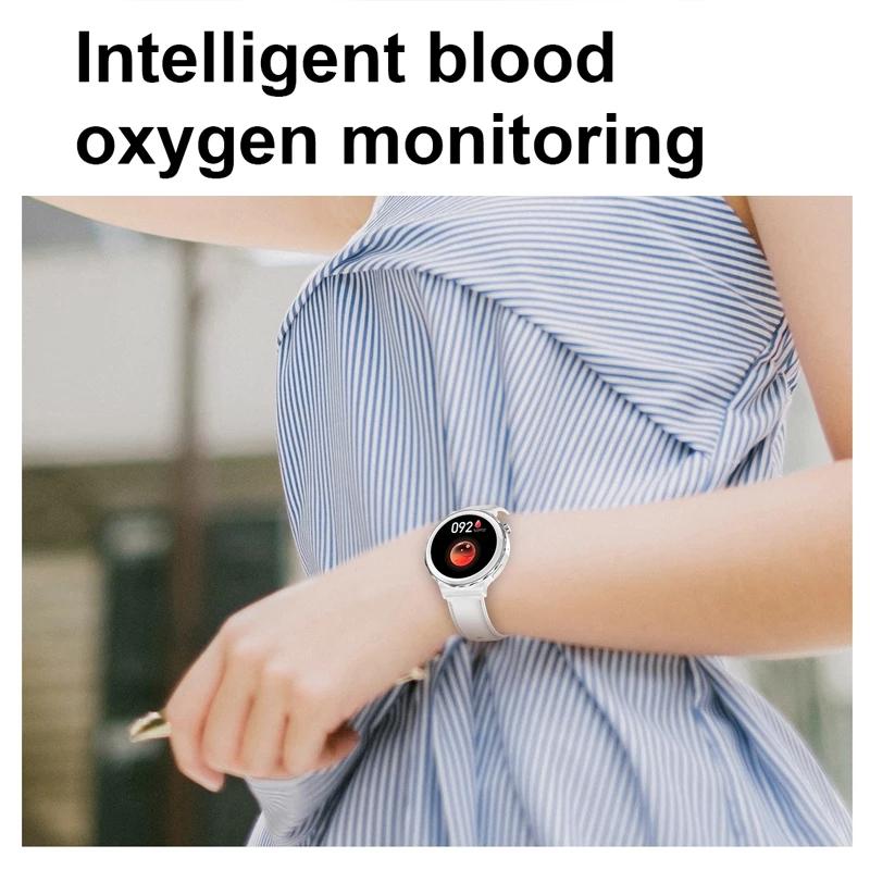 Smart Watch Women Custom Dial Answer Call Sport Watches Nfc Access Control Waterproof Smartwatch For Lady Girlfriend Lover Gift