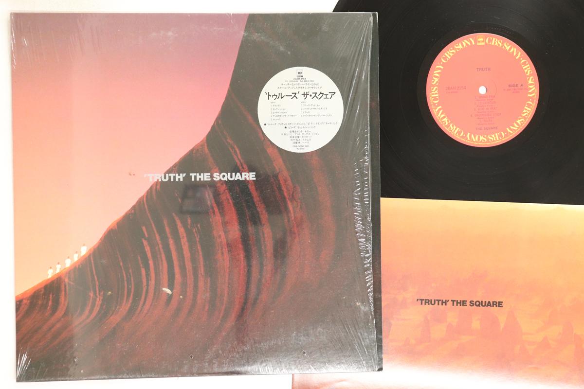 

LP Record SQUARE - Truth 28AH2154 CBS SONY 1987 Japan Jazz Used