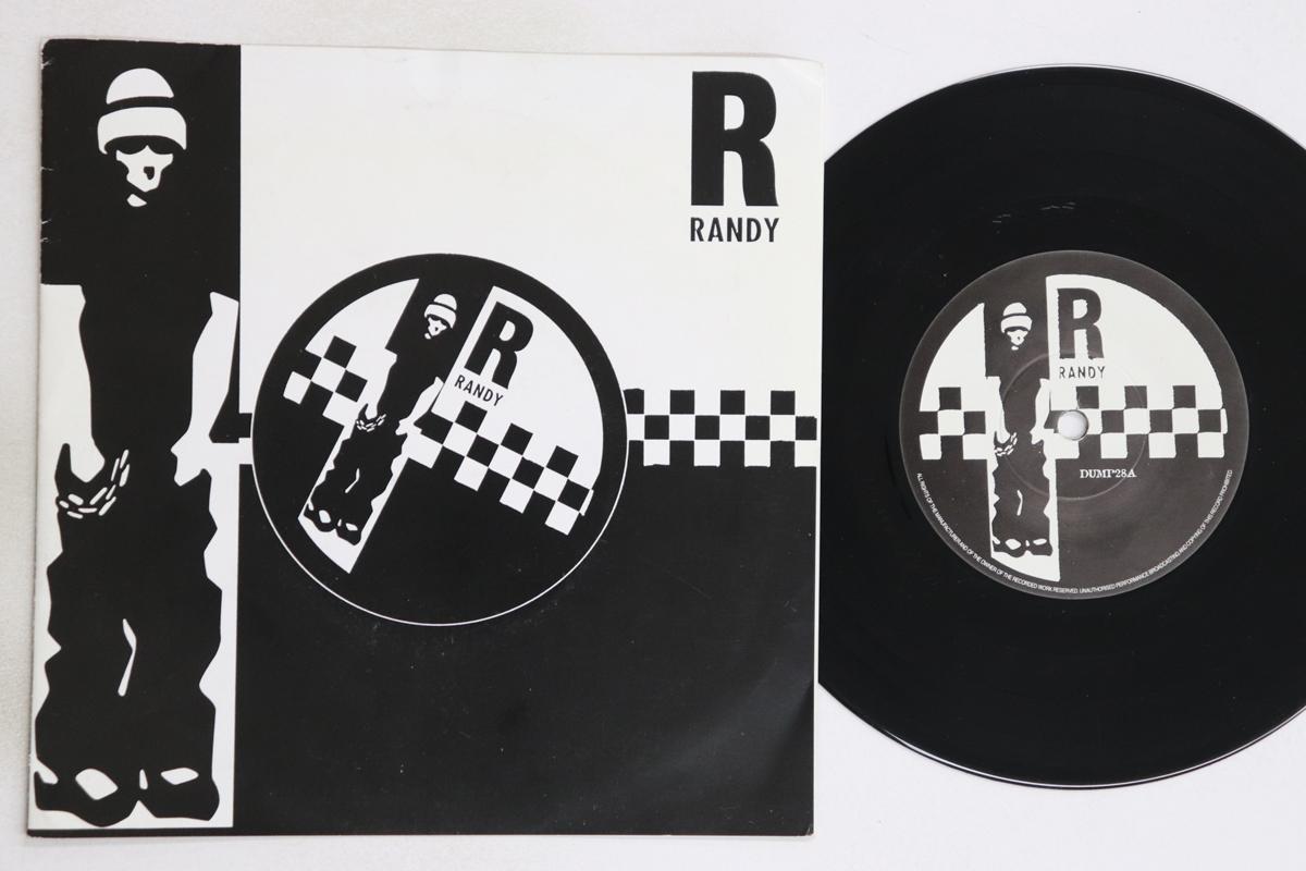 

7inch Record RANDY - Tv-freak / Raw Butt Jim / Feeblenes DUMP28 RUGGER BUGGER D 1995 Europe Rock Used