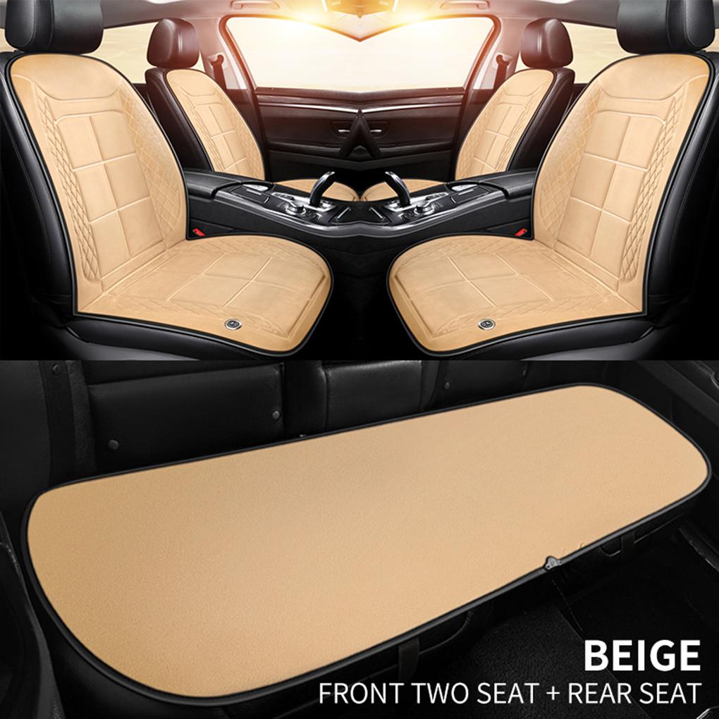 1/2ks Zimní vyhřívaný potah autosedačky Vyhřívání Teplejší autosedák Auto Univerzální chránič autosedačky Sada potahů na autosedačku