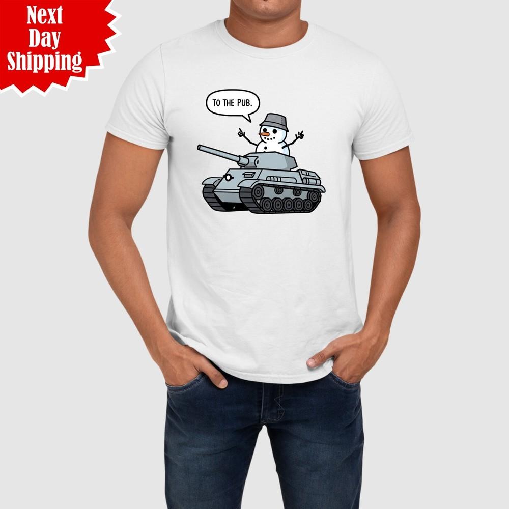 

To The Pub Tank T Shirt Printed Funny Humor Pub Fathers Day Gift Men Summer Top 2XL