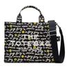 A Bolsa de Lona Tote Média Marc Is Joy Preta Feminina Tote_bags 2F5HTT002H02-002