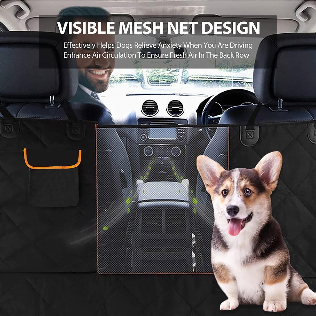 Waterproof, Anti-Dirt Pet Car Seat Cover and Thick Dog Cushion