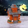 10pcs Resin Miniature Ornaments Halloween Desktop Figurines Cute Village Accessories  Home Bar Decor