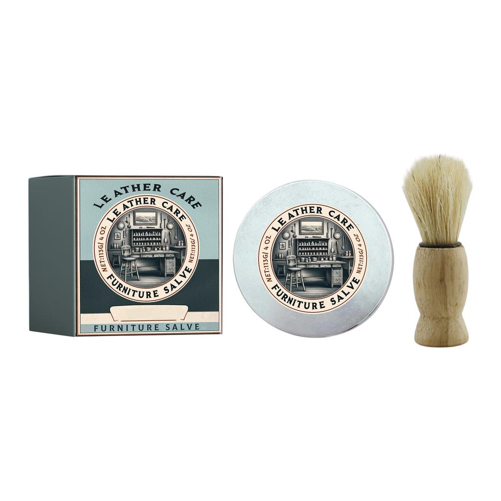 Leather & Furniture Repairing Salve For Wood Furniture,Upgrade Leather Polisher, Moisturizer And Restorer, Household Upholstery Cleaners
