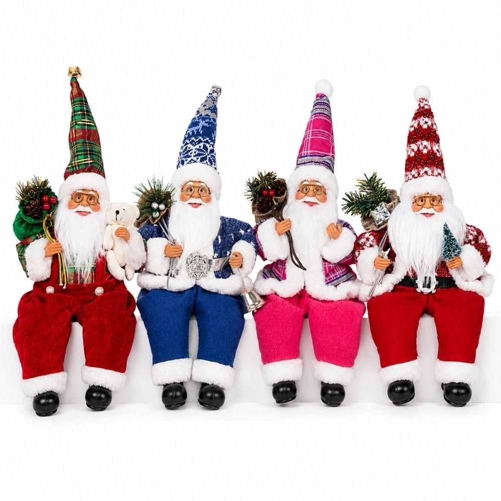 Window Display Decor Christmas Santa Doll 40cm Christmas Figurine  Christmas Home Decor