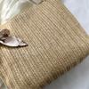 New Summer Straw Bag Shoulder Bag  Women Large Capacity Commuting Bag Trendy Tote Bag
