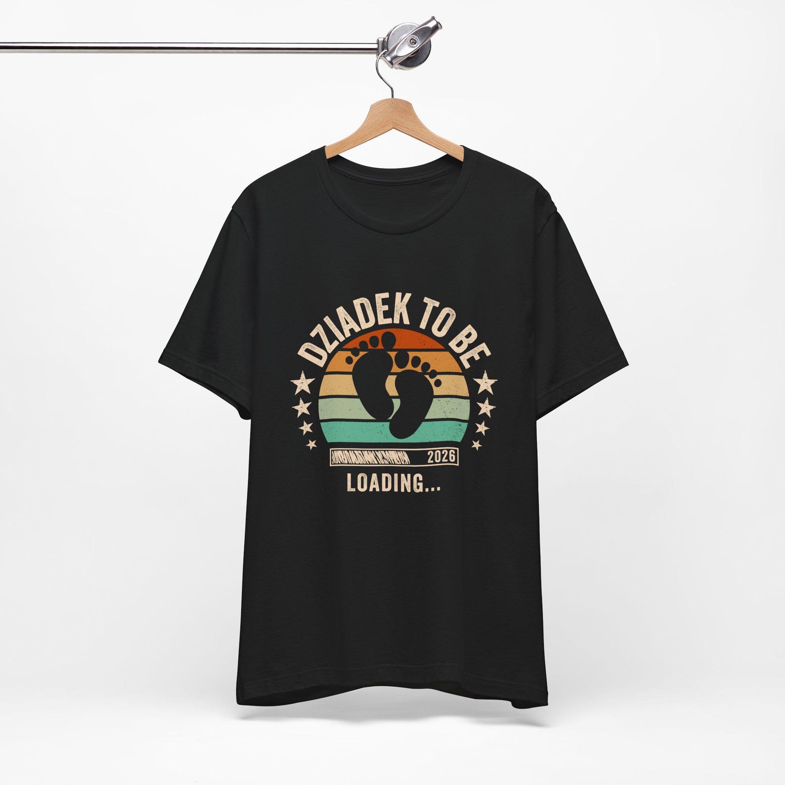 Dziadek to Be 2026 Unisex Tee Shirt, Polish Grandpa, Announcement, Pregnancy Reveal, Baby Shower 2XL