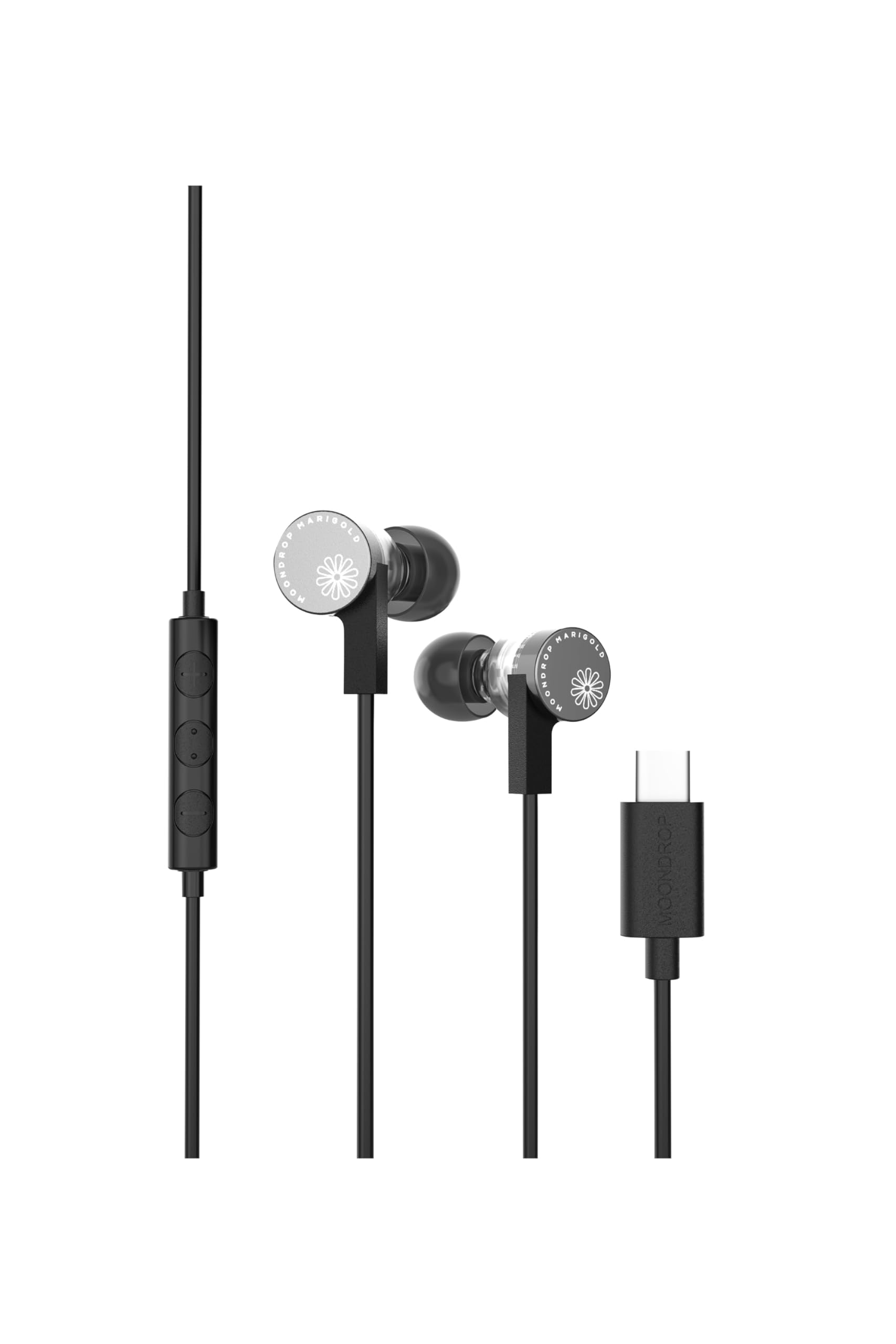 

Moondrop Marigold with Neckband DSP User 10mm Drivers Coated Dome Composite Diaphragm NPU Hardware AI Noise Cancelling USB Sound Card Chip Sound чорний