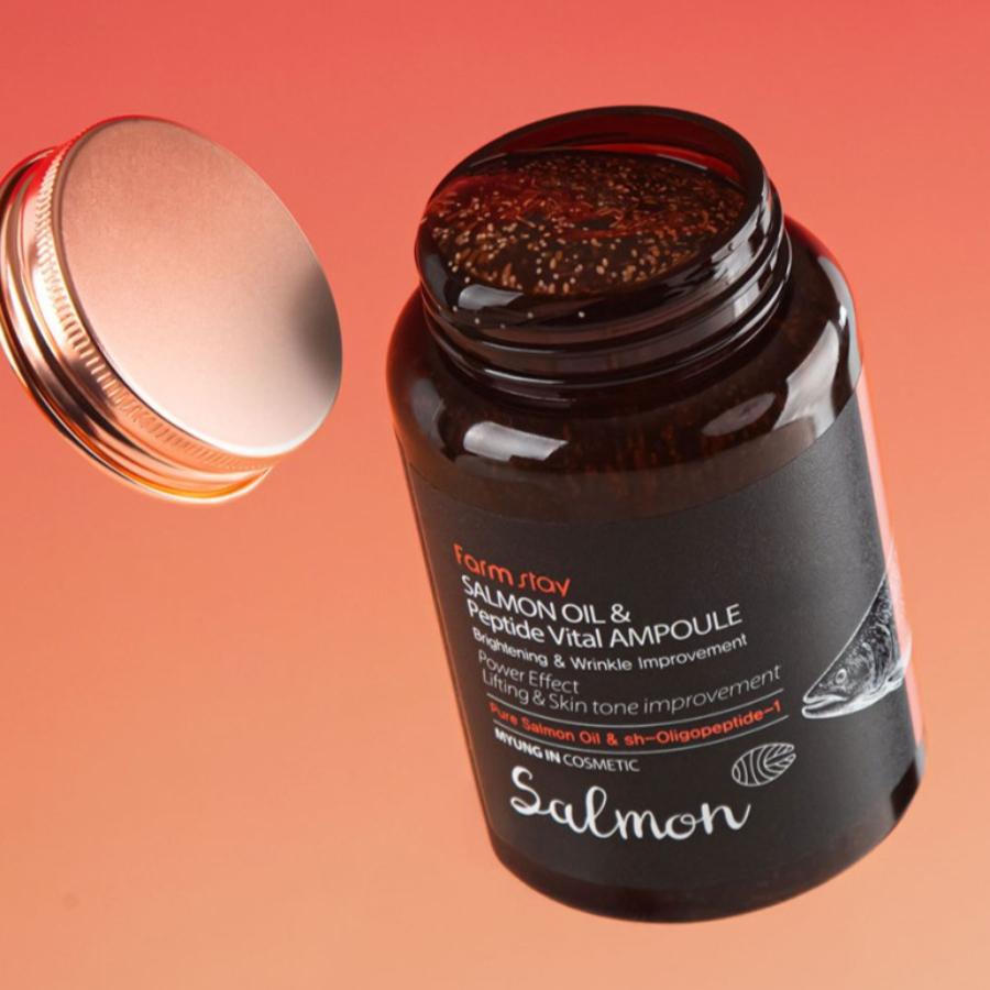 FARM STAY Salmon Oil & Peptide Vital Ampoule 250ml