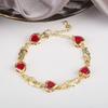 New Design Rosette Chain Virgin Mary Bracelet Fashion Woman Adjustable Bracelet Delicate Birthday Party Jewelry Gift Wholesale