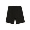 Li Ning Wade Sports Basketball Series Letter Print Sports Knit Shorts Men Shorts Black AKSR351-1