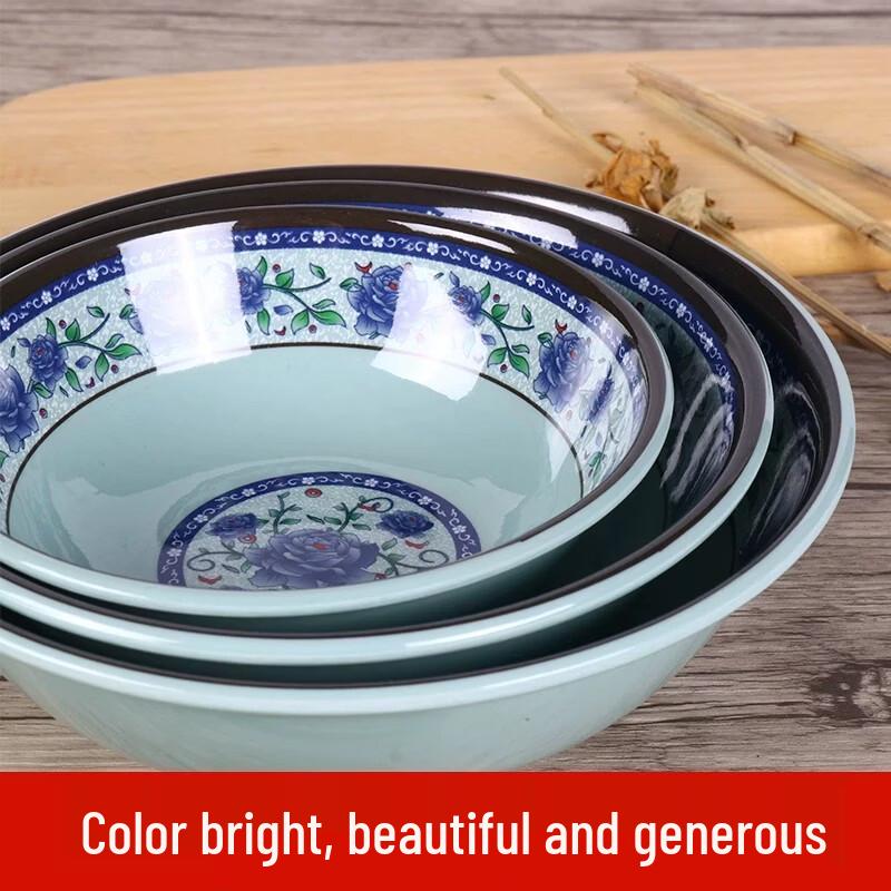 Gannian Melamine Commercial Soup and Noodle Bowl