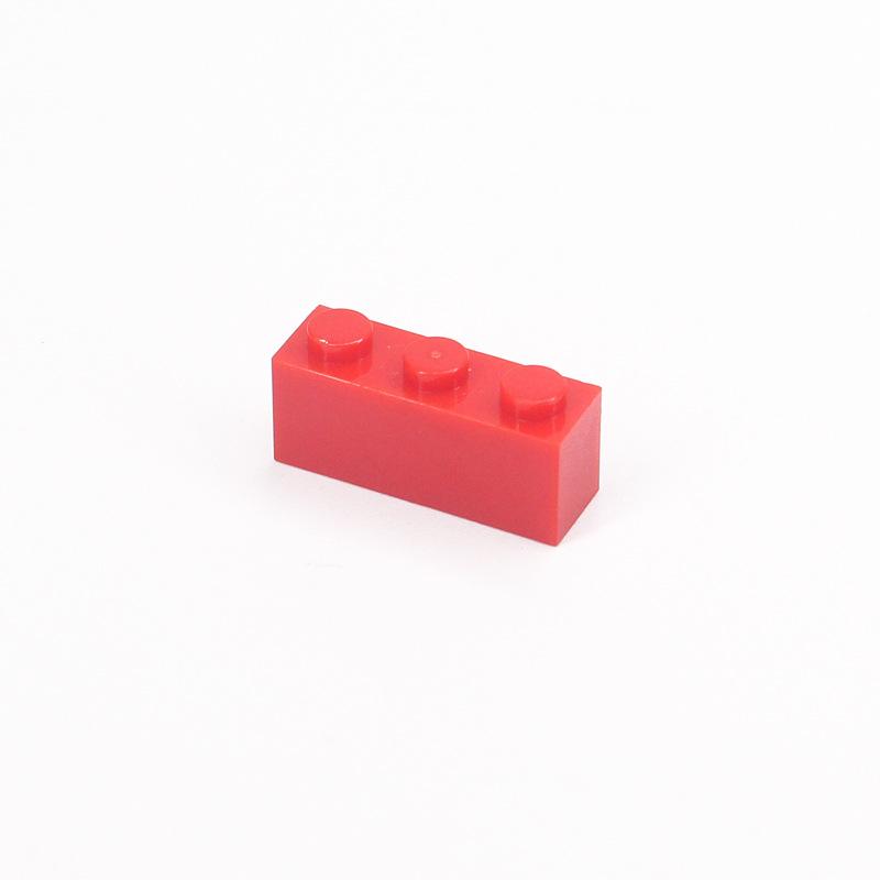 Small Particle Assembly Puzzle Children's Building Block DIY Parts Brick 1x3 Hole Compatible Spare Parts