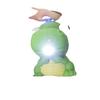 Dinosaur LED Light-Up & Sound Keychain Pendant - Cute Luggage Accessory & Creative Gift