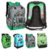 Minecraft Tile Backpack For School And Travel With Quilted Accents And Zip Closure