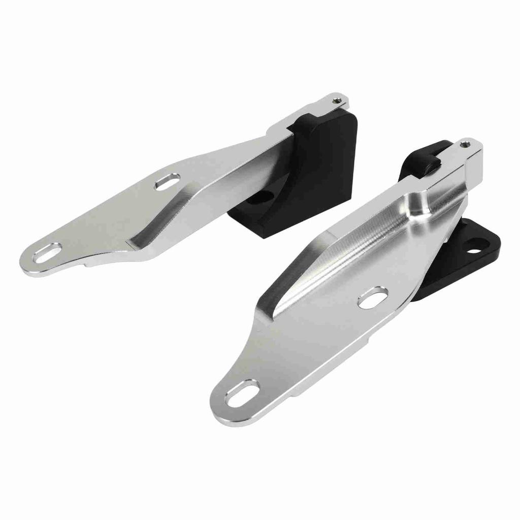 1 Pair Quick Hood Hinge Release Latch Left and Right Side Hood Hinge Replacement for CIVIC EK 1996‑2000
