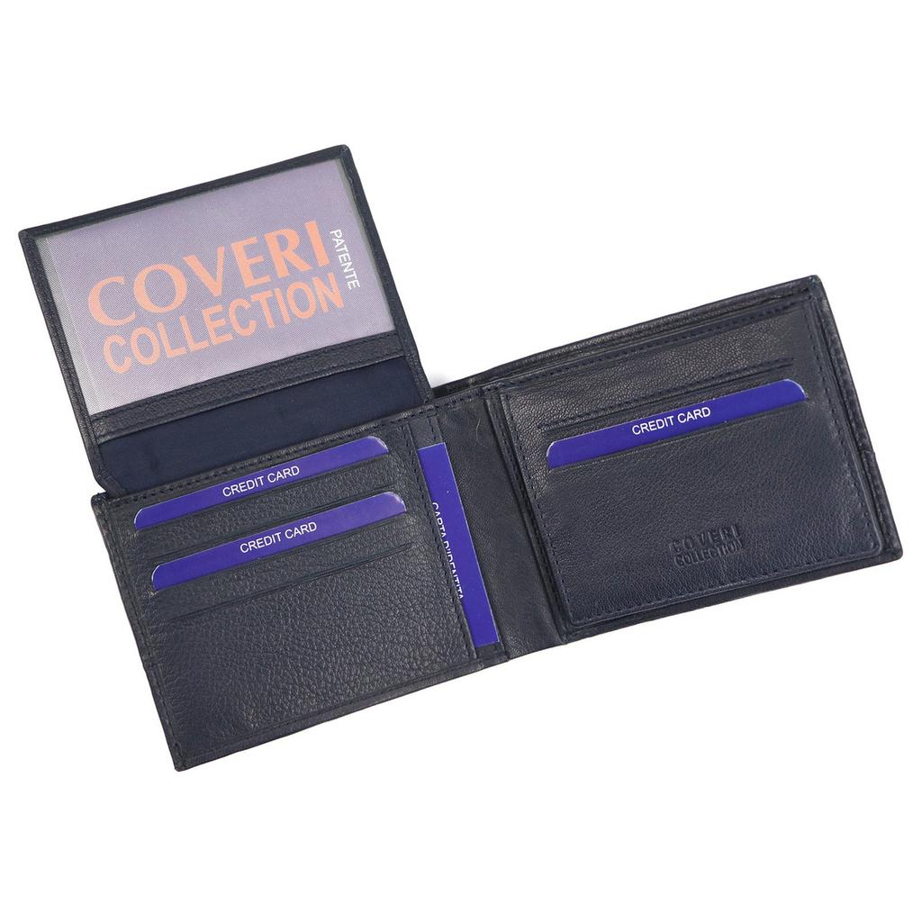 Skórzany męski portfel Coveri 1906 288