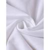 European Size White Patterned Round Neck T-Shirt