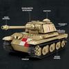 Non-Toxic 969Pcs Pudel Tank Building Blocks 1:23 Scale 360 Turret Military World Of Tanks Series Model Bricks Kids Toys Holiday Gifts