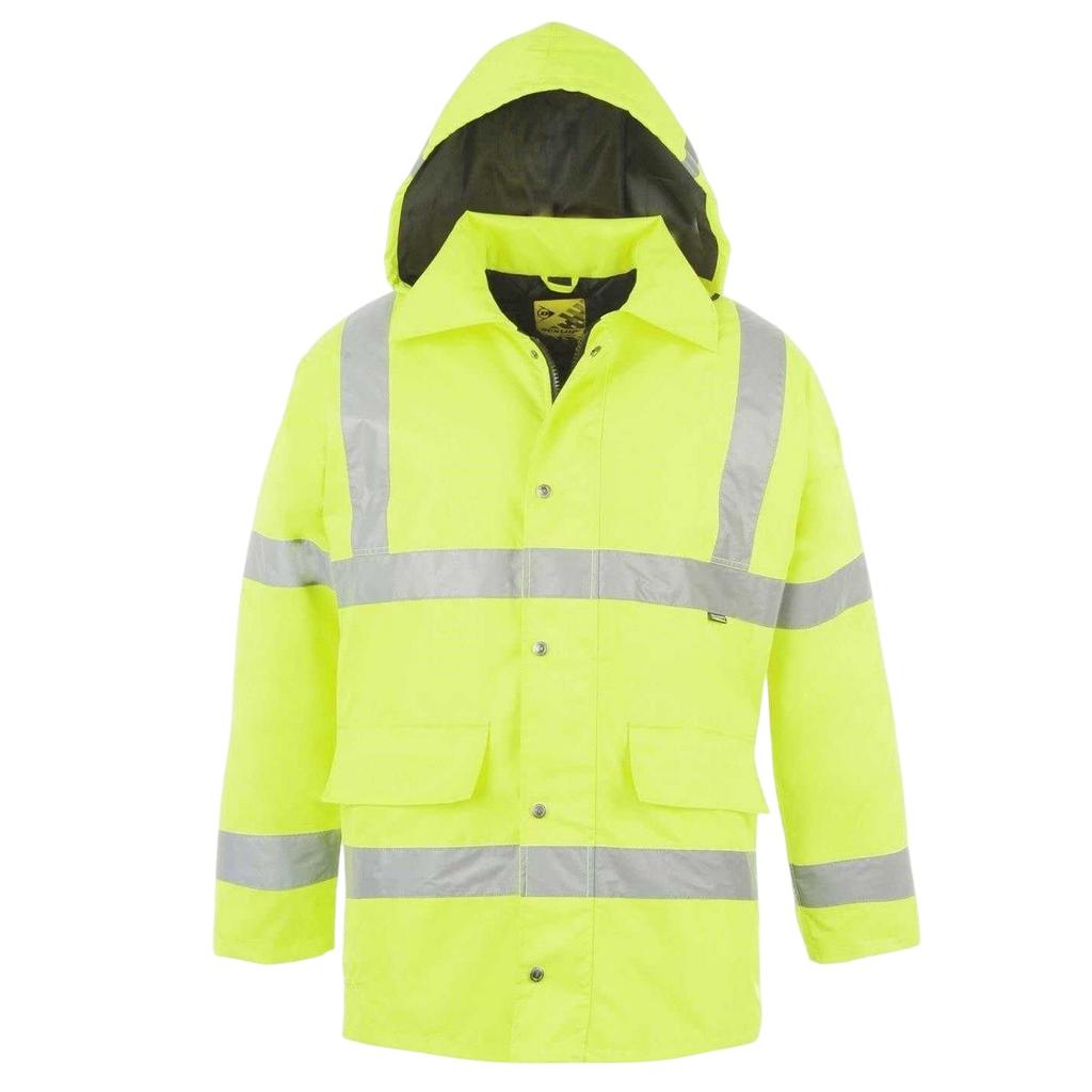 Dunlop Unisex Adult Hi-Vis Safety Parka