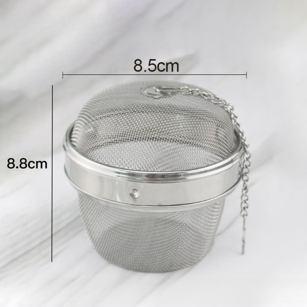 304 Stainless Steel Seasoning Ball Tea Spacer Flavour Treasure Rotating Tea Filter Stew Ingredients Ball Stainless Steel Flavour Treasure