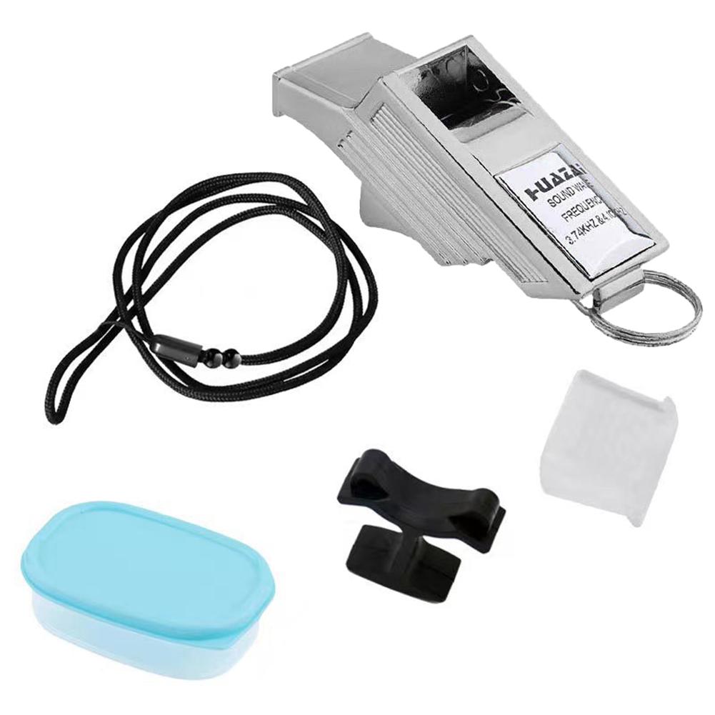 Professionelle Trainings-Schiedsrichterpfeife ohne Kern Notfall-Lebensrettungspfeifen Tragbares Outdoor-Überlebenswerkzeug