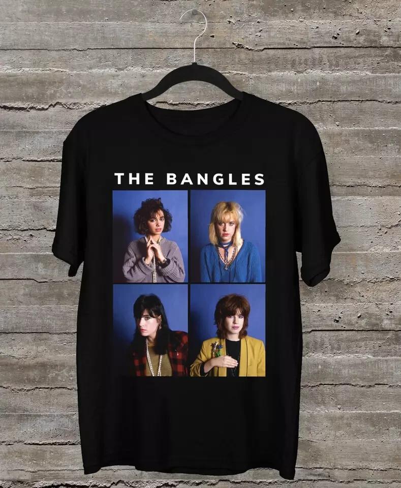 NEW Collection The Bangles Band Short Sleeve Black All Size Shirt Unisex T-Shirt