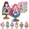 TOP TOY Disney Princess Mirror Series Gachapon Blind Box Figure Soft Vinyl PVC Premium Toy Birthday Gift Cinderella Snow White Ariel Character