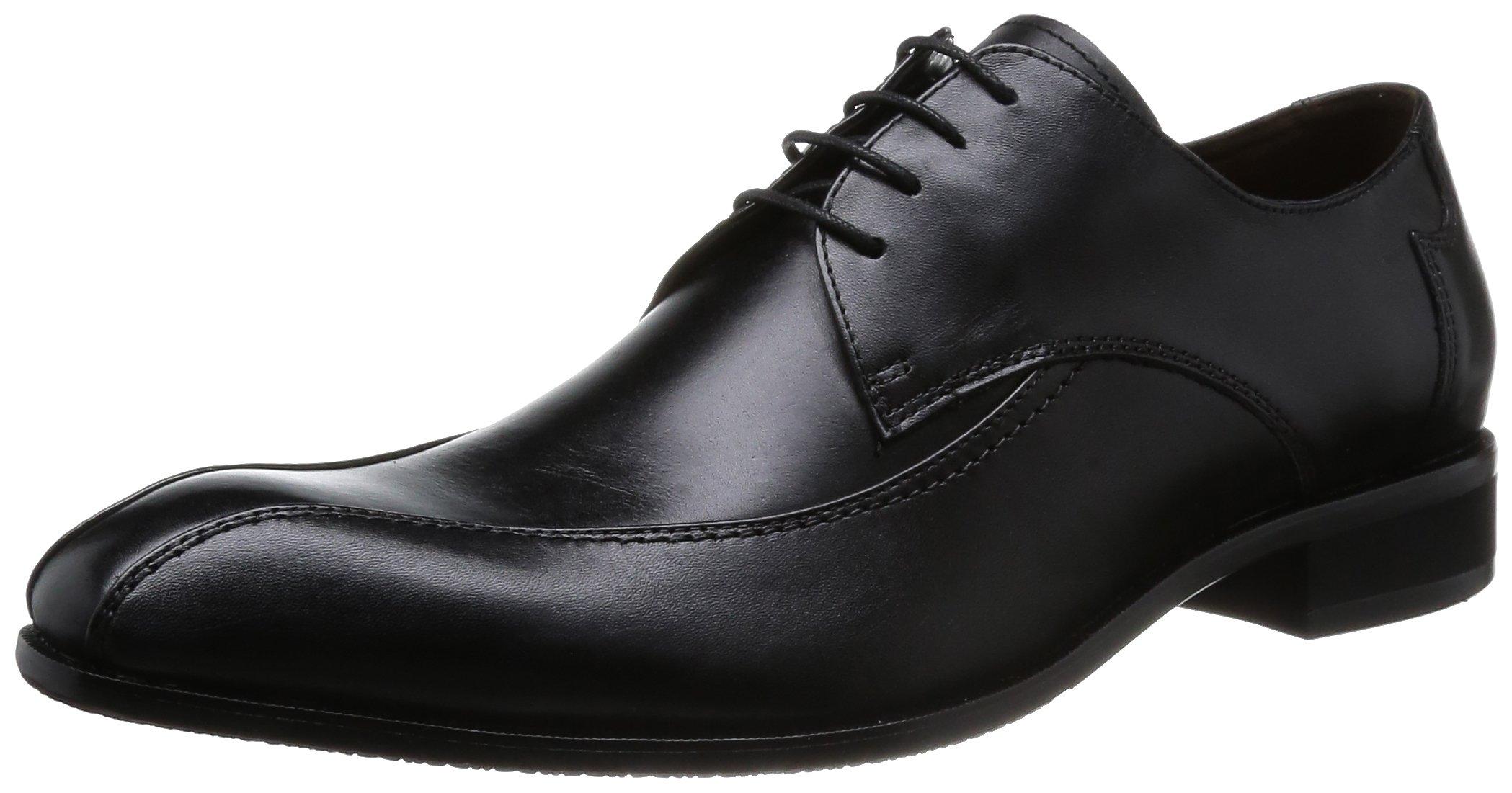

Viacamino Men s Oxfords VC1504, Black, Size 24.5 cm