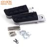 Motorcycle Front Footrest Foot Pegs For HONDA XL CB VT VTR NT CBF CBR NTV VFR 125 250 400 500 600 650 750 800 900 1000 1100