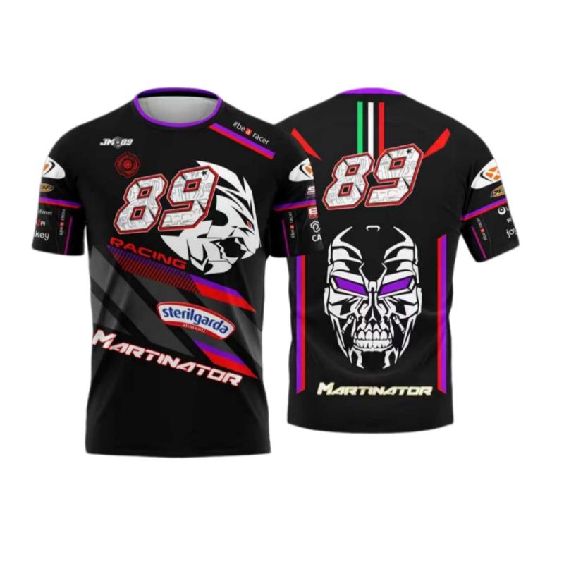 Tricou de vară pentru bărbați cu gât rotund și imprimeu 3D