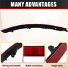 Rear Bumper Car Reflector Covers Left& Right 3VD945105/3V5945105& 3VD945106/3V5945106 For Skoda Superb III 2015-