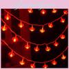 Red Lantern Led Fairy Lights For Holiday And Garden Decor