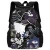 Zaino Scolastico Miss Circle per Bambini Studenti Elementari Leggero Stoffa Oxford Cartoon con Supporto Lombare Ergonomico