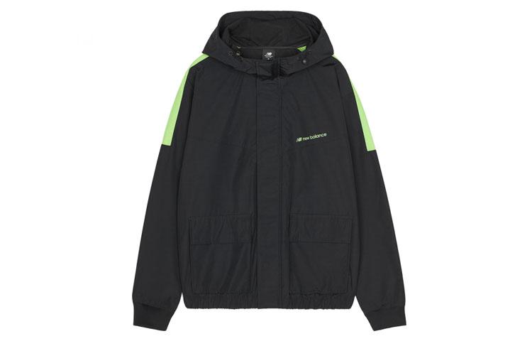 New Balance Jackets Men s Black Hooded Moderate Other AMJ03318-BK XL
