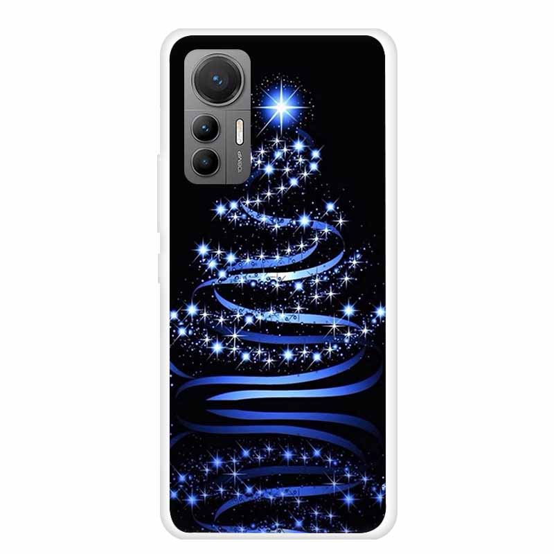 For Xiaomi Redmi K50 Ultra Case Christmas Soft Silicone Back Cover Phone Case for Redmi K50 Extreme Edition Clear Cartoon Funda