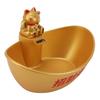 Gold Ingot Solar Energy Lucky Cat Ornament Solar Wealth Welcome Waving Hand Fortune Cat Statue Good