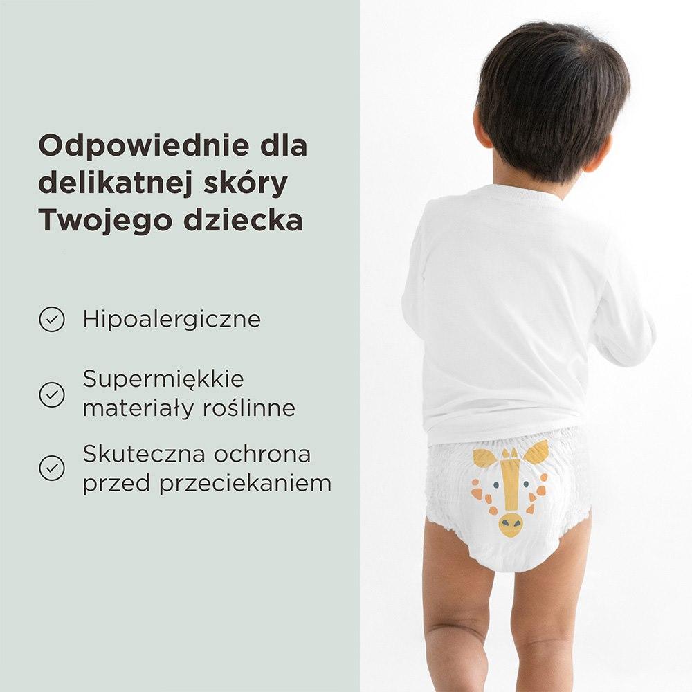 Einweg-Windelhosen für Kinder Größe 7 (17 kg+), 16 Stück. Kit&Kin