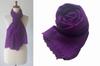 all over the Large Silk and Wool Stole for Men and Cashmere Perfect for and 77th Birthdays [.a world] Women, Fall/Winter, Purple, Touch, 70th, 77th,