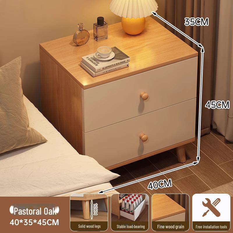 Modern Bedside Storage Cabinet for Bedrooms and Rentals