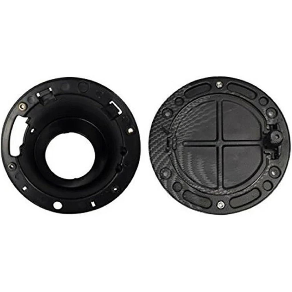 Czarna Pokrywa Nakrętki Zbiornika Paliwa Samochodowego ze Stali Włókna Węglowego Kompatybilna Z Modelami Jeep WRANGLER JK & JKU 2007-2012 2013 2014 2015 2016 2017 2018