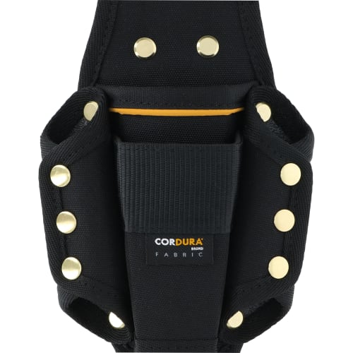 Takagi Tool Case, 4-Tool Holder, Cordura, Black, 12 X 5 X 23 Cm, Reflective Material, Lightweight Polyester